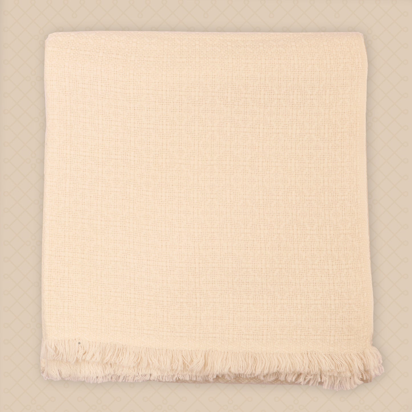 THE AVA | Octagonal Cashmere Blanket - Eco Paper