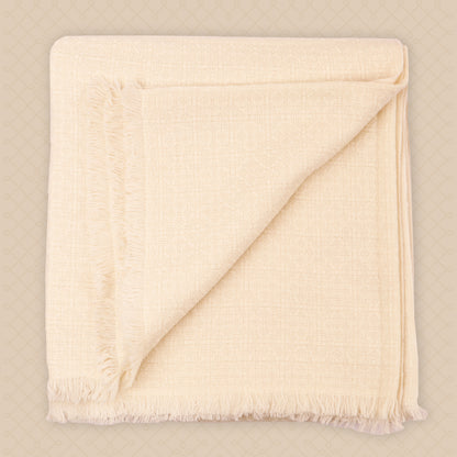 THE AVA | Octagonal Cashmere Blanket - Eco Paper