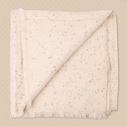 THE KATE | Two-Tone Cashmere Blanket - Leslie & Eco Paper