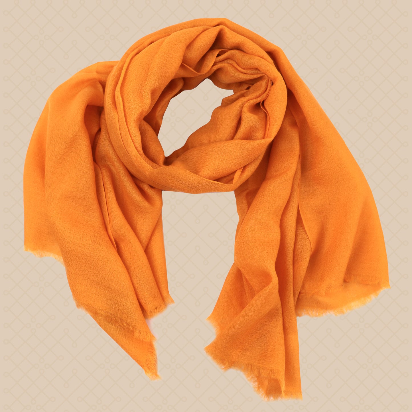 THE JOHNNAH | Lightweight Cashmere Scarf - Cool Gold