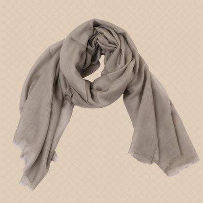 THE JOHNNAH | Lightweight Cashmere Scarf - Windsor Grey